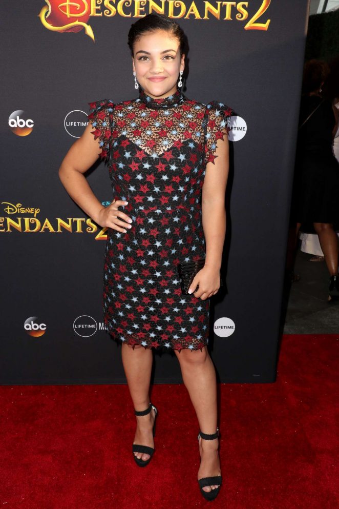 Laurie Hernandez - 'Descendants 2' Premiere in Los Angeles